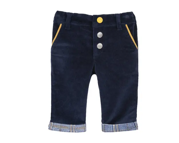 Pantaloni copii Chicco, albastru inchis, 08669-63MFCO