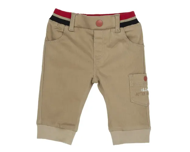Pantaloni copii Chicco, Bej cu model, 08698-63MFCO