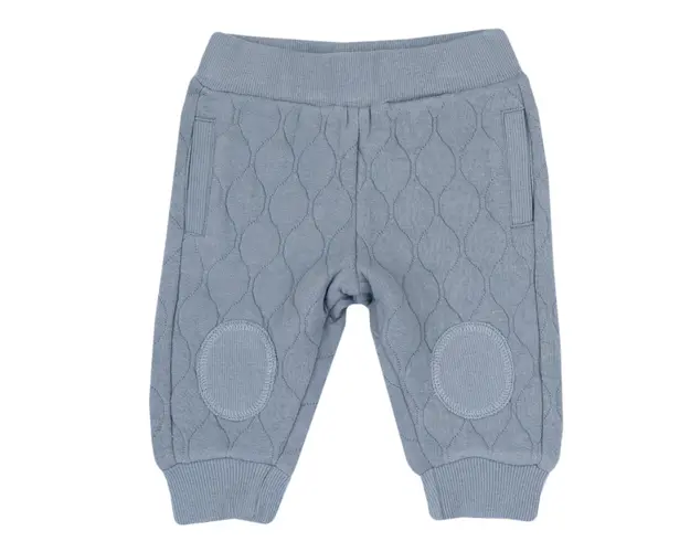 Pantaloni copii Chicco, bleu cu model, 24621-67MFCO