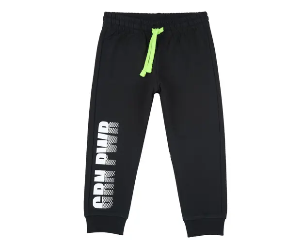 Pantaloni copii Chicco de trening, negru, 08674-63CLT