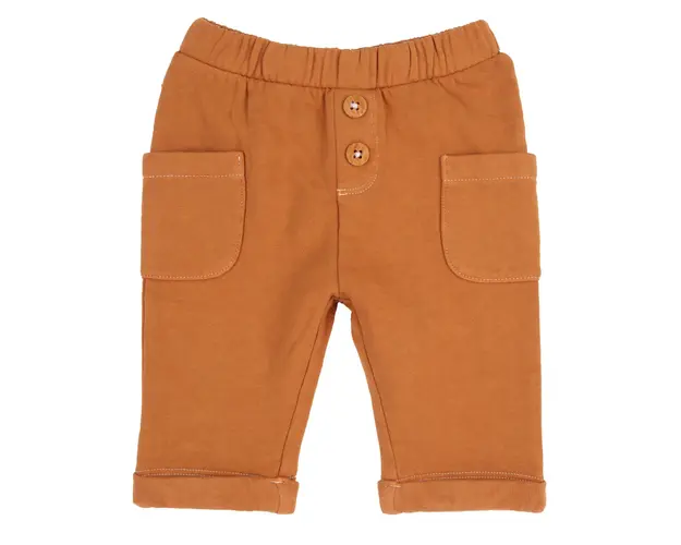 Pantaloni copii Chicco, galben cu model, 07756-67MFCO
