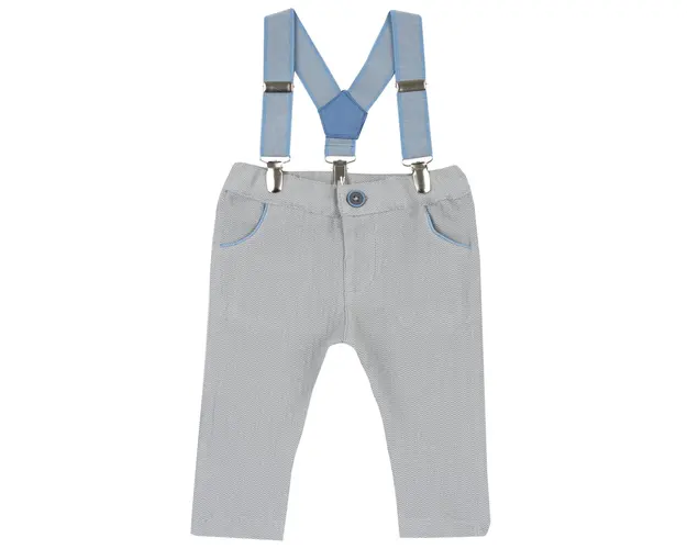Pantaloni copii Chicco, gri, 24331-66MFCO