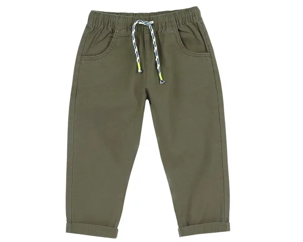 Pantaloni copii Chicco, Kaki, 05667-66MC