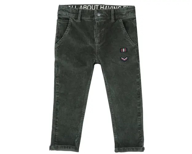 Pantaloni copii Chicco, kaki, 08707-63MC