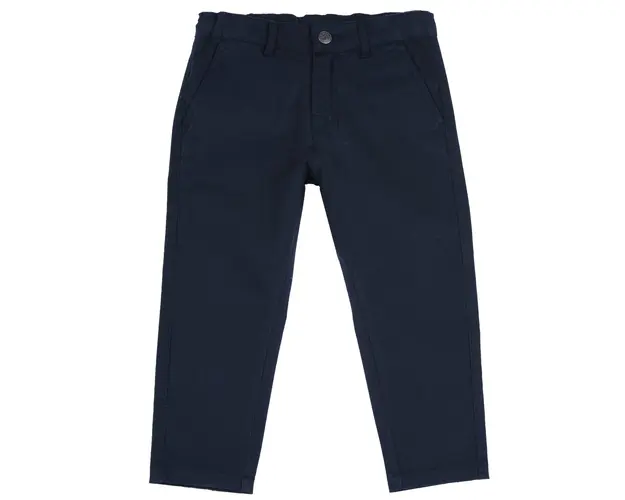 Pantaloni copii Chicco Twill, albastru inchis, 08779-64MC