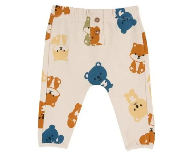 Pantaloni copii trening Chicco, bej, 08896-65CLT