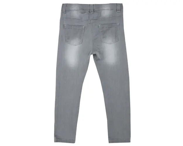 Pantaloni lungi copii Chicco, denim gri inchis, 24948