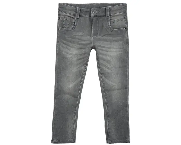 Pantalon lung copii Chicco, gri, denim satinat, 08331