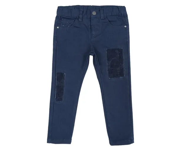 Pantalon copii Chicco, denim albastru, 24981