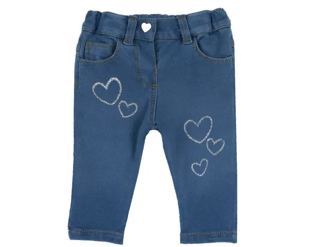 Pantaloni lungi copii Chicco, albastru, 08408