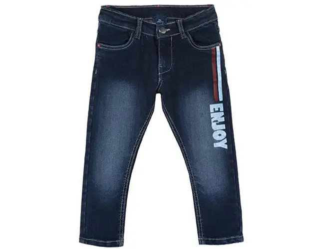 Pantaloni lungi copii Chicco, 08579-61MC, albastru inchis