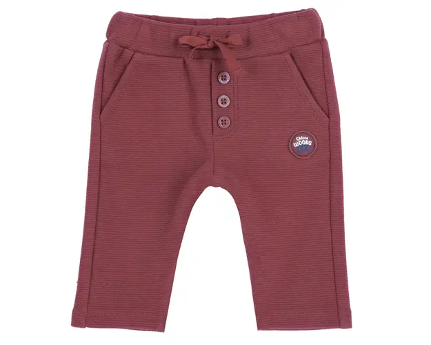 Pantaloni lungi copii Chicco, Bej cu alb, 08959-65MFCO