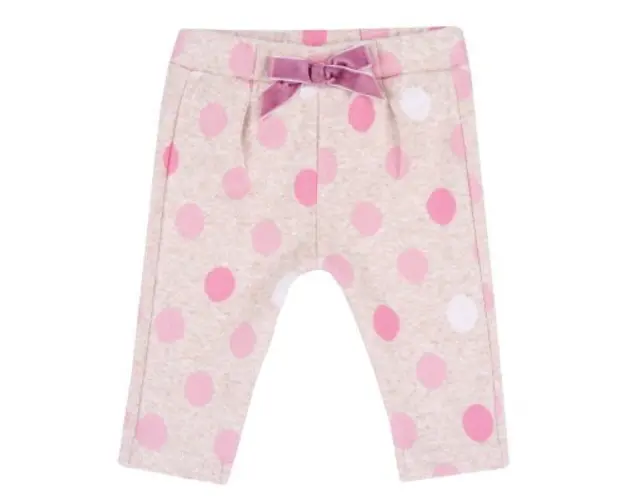 Pantaloni lungi copii Chicco, bej cu model, 08854-65MFCO