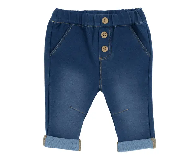 Pantaloni lungi copii Chicco denim, albastru, 08954-65MFCO