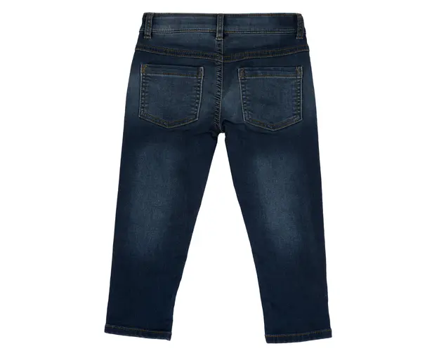 Pantaloni lungi copii Chicco denim, albastru inchis, 08916-65MC