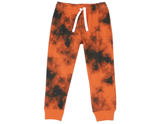 Pantaloni lungi copii Chicco, galben cu model, 08870-65CLT