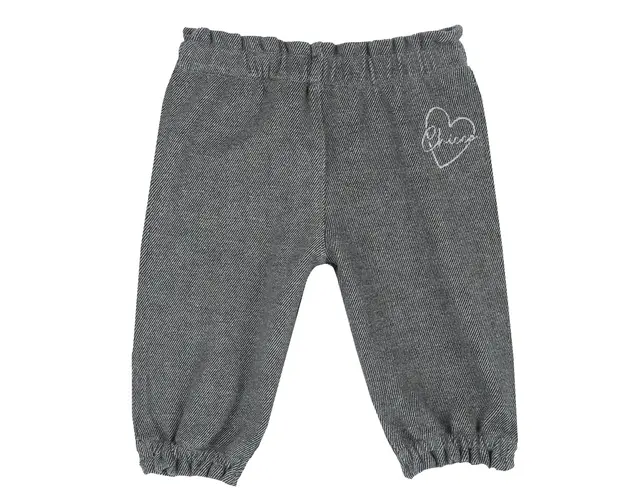 Pantaloni lungi copii Chicco, Gri cu model, 08900-65MFCO
