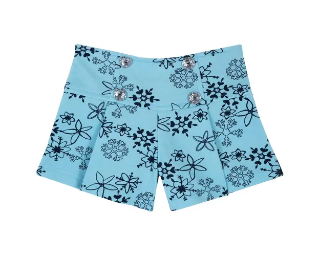 Pantaloni scurti copii Chicco, imprimeu fulgi de zapada, 34501 
