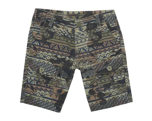 Pantaloni scurti Chicco, baieti, kaki si nuante de maro