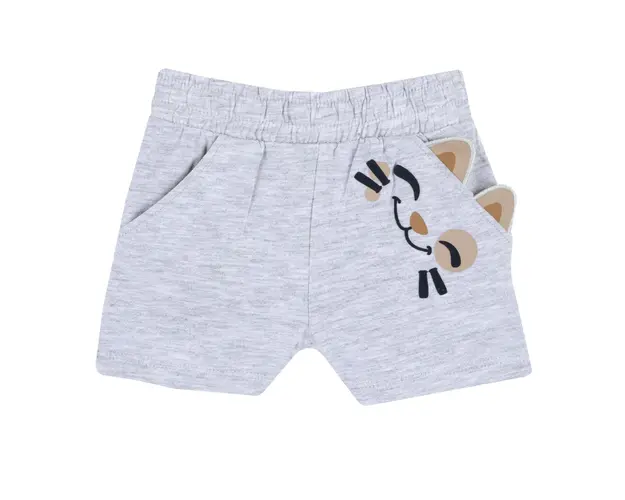 Pantaloni scurti copii Chicco, gri deschis, 00023-64MFCO