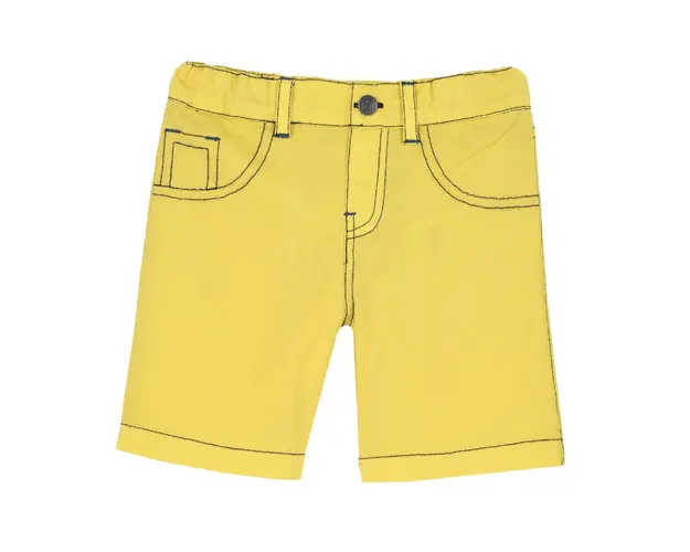 Pantaloni scurti copii Chicco Twill, galben, 00568-64MC