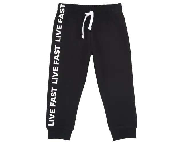 Pantaloni trening copii Chicco, negru, 08709-64CLT