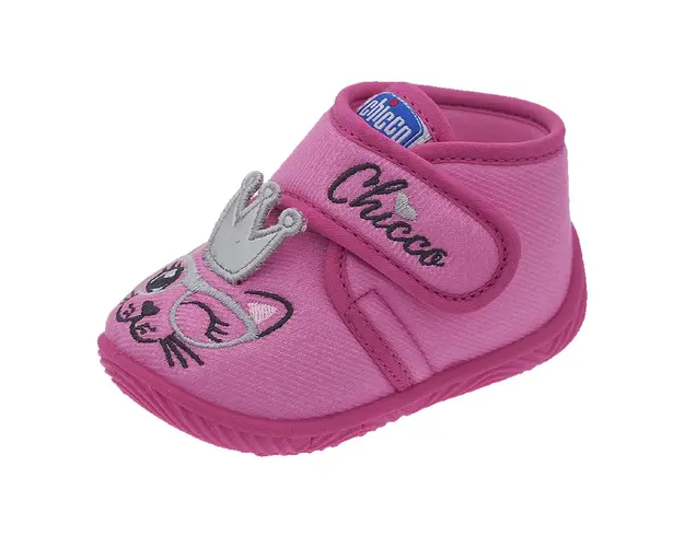 Pantofi de casa pentru copii, Chicco, roz, 72087-67P
