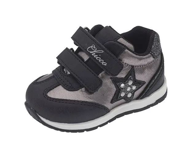 Pantofi sport pentru copii, Chicco, negru, 66056-67P