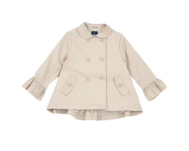 Pardesiu copii Chicco impermeabil, Bej Cu Model, 82408-66MC