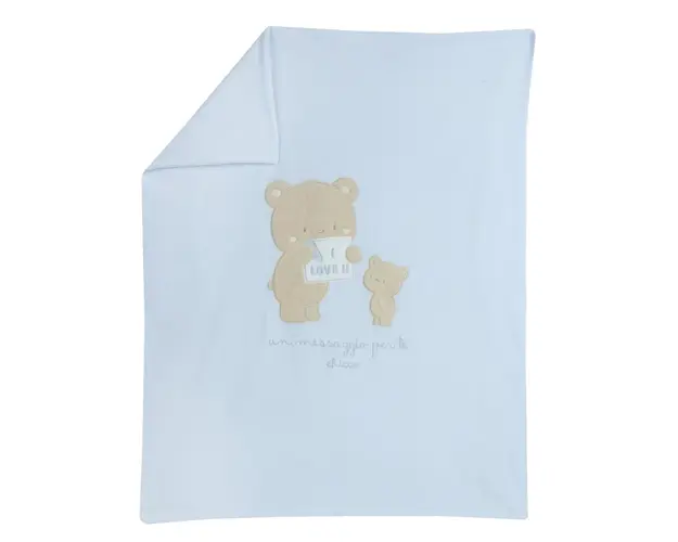 Paturica Chicco din velur, bleu, 07863-67MFCI
