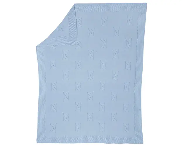 Paturica landou Chicco tricotata, Bleu, 05091-66MFCI