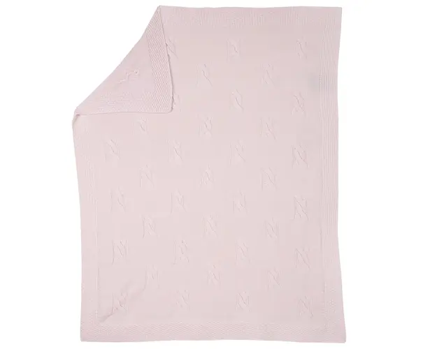 Paturica landou Chicco tricotata, Roz, 05091-66MFCI