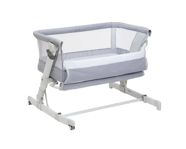 Patut atasabil Chicco Next2Me PopUp, GreyMist(Gri), 0luni+