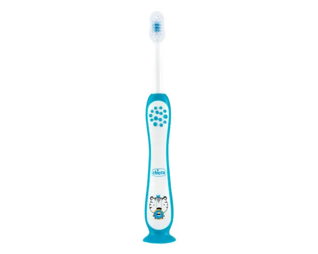 Periuta de dinti Chicco, Tiger Indigo, 3-6ani+