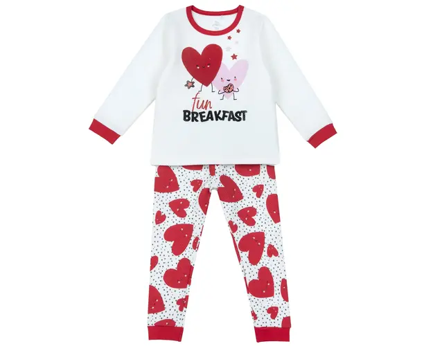 Pijama copii Chicco, alb, 31401-63MCU
