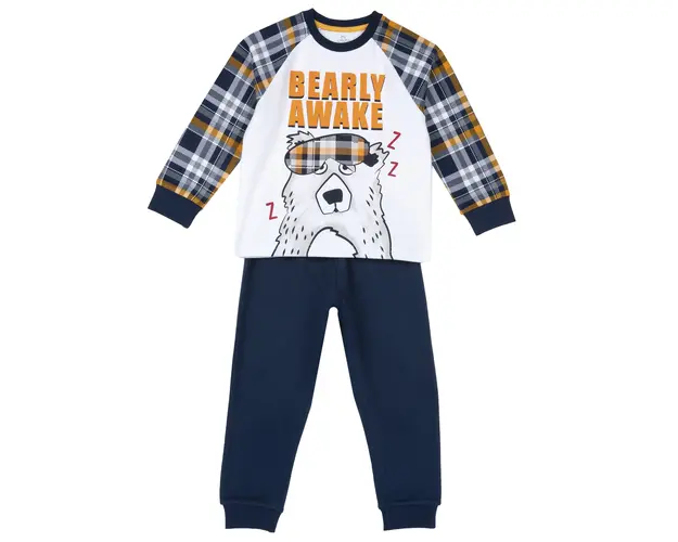 Pijama copii Chicco, albastru inchis, 31412-63MCU