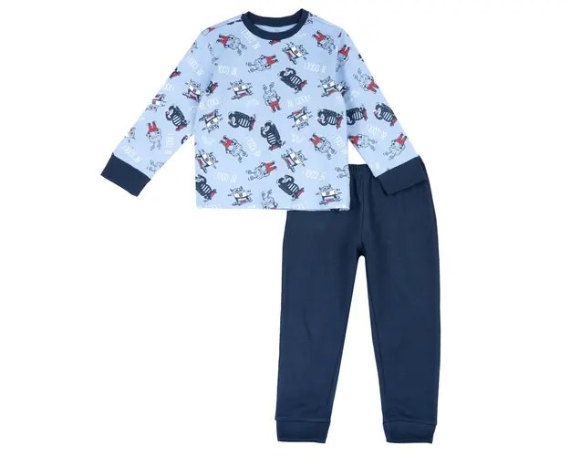 Pijama copii Chicco, albastru inchis, 31451-65MC