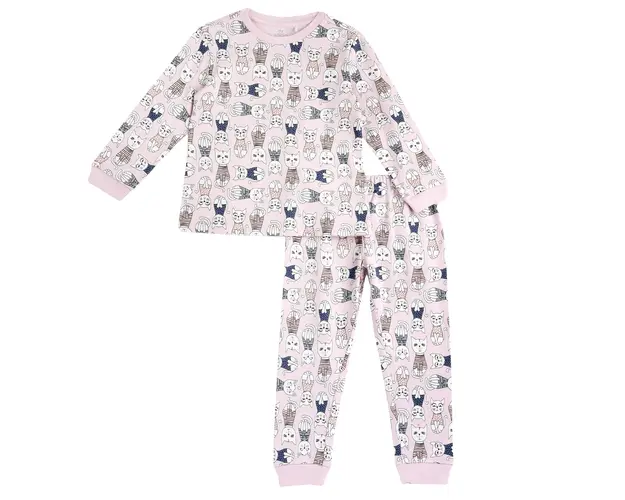 Pijama copii Chicco, ciclamen, 31488-67MC
