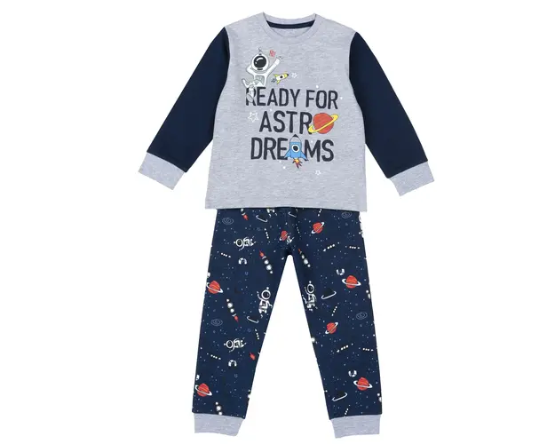 Pijama copii Chicco, gri, 31411-63MCU