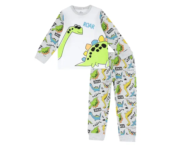 Pijama copii Chicco, Gri Deschis, 31472-66MC