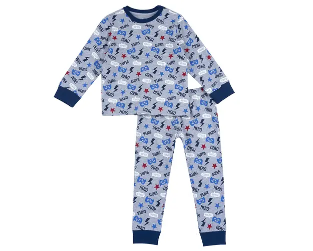 Pijama copii Chicco, gri deschis, 31493-67MC