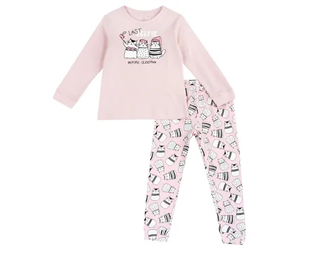 Pijama copii Chicco, roz, 31448-65MC