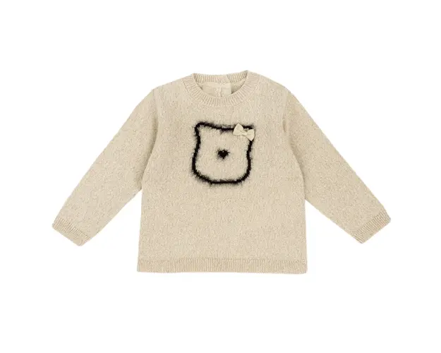 Pulover copii Chicco, bej, 69845-67MFCO