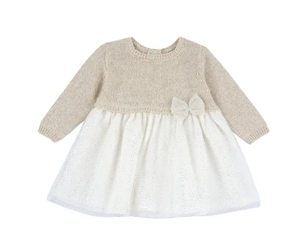 Rochie copii Chicco, bej, 05957-67MFCO
