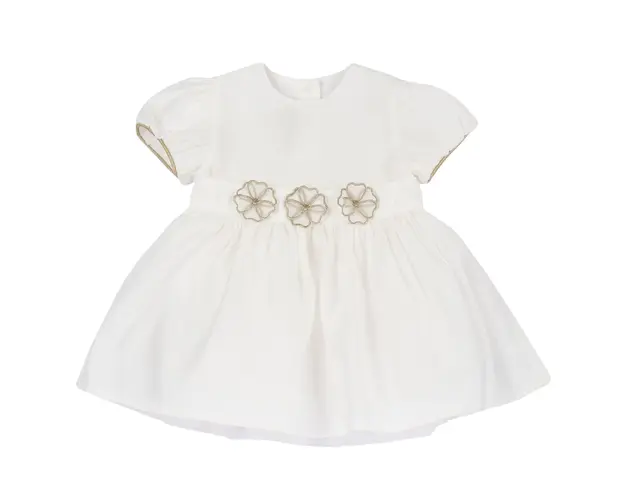 Rochie copii Chicco din satin, Alb, 05611-66MFCO