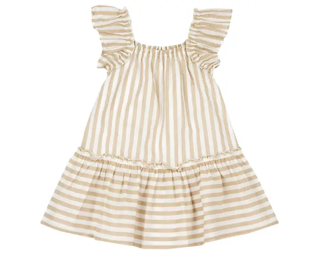 Rochie copii Chicco, Maro Cu Alb, 05531-66MC