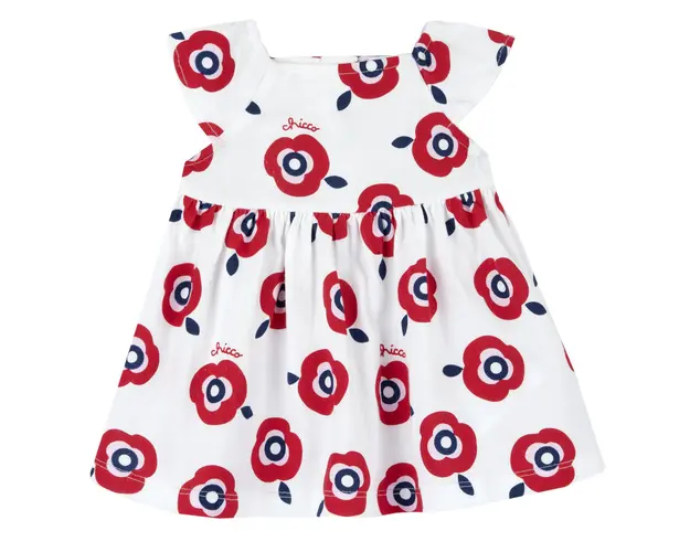 Rochie fetite Chicco, Alb, 00197-64MFCO
