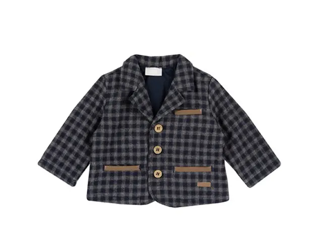 Sacou cadrilat copii Chicco, albastru, 84352-61MFCO