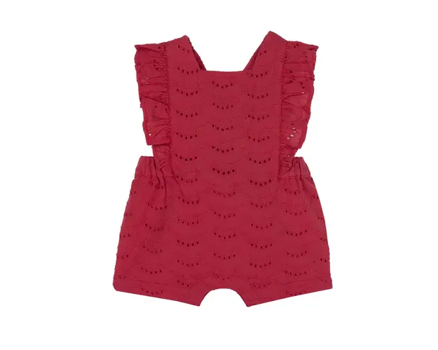 Salopeta bebe Chicco broderie engleza, rosu, 57173-64MFCO