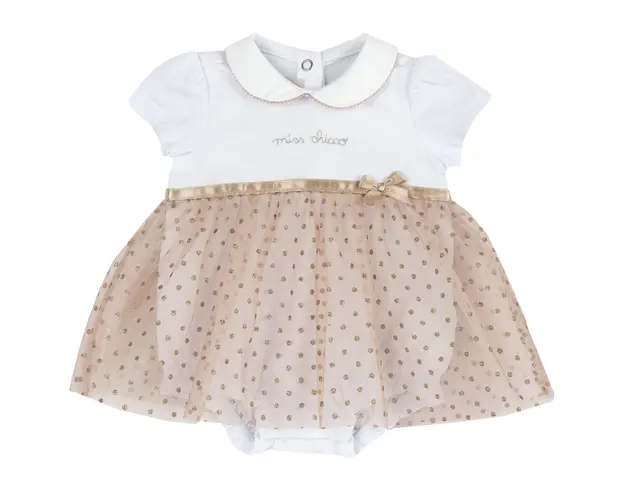 Salopeta bebe Chicco, pantaloni scurti, Alb 2, 50990-66MFCI